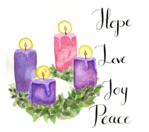 fourth sunday of advent clipart